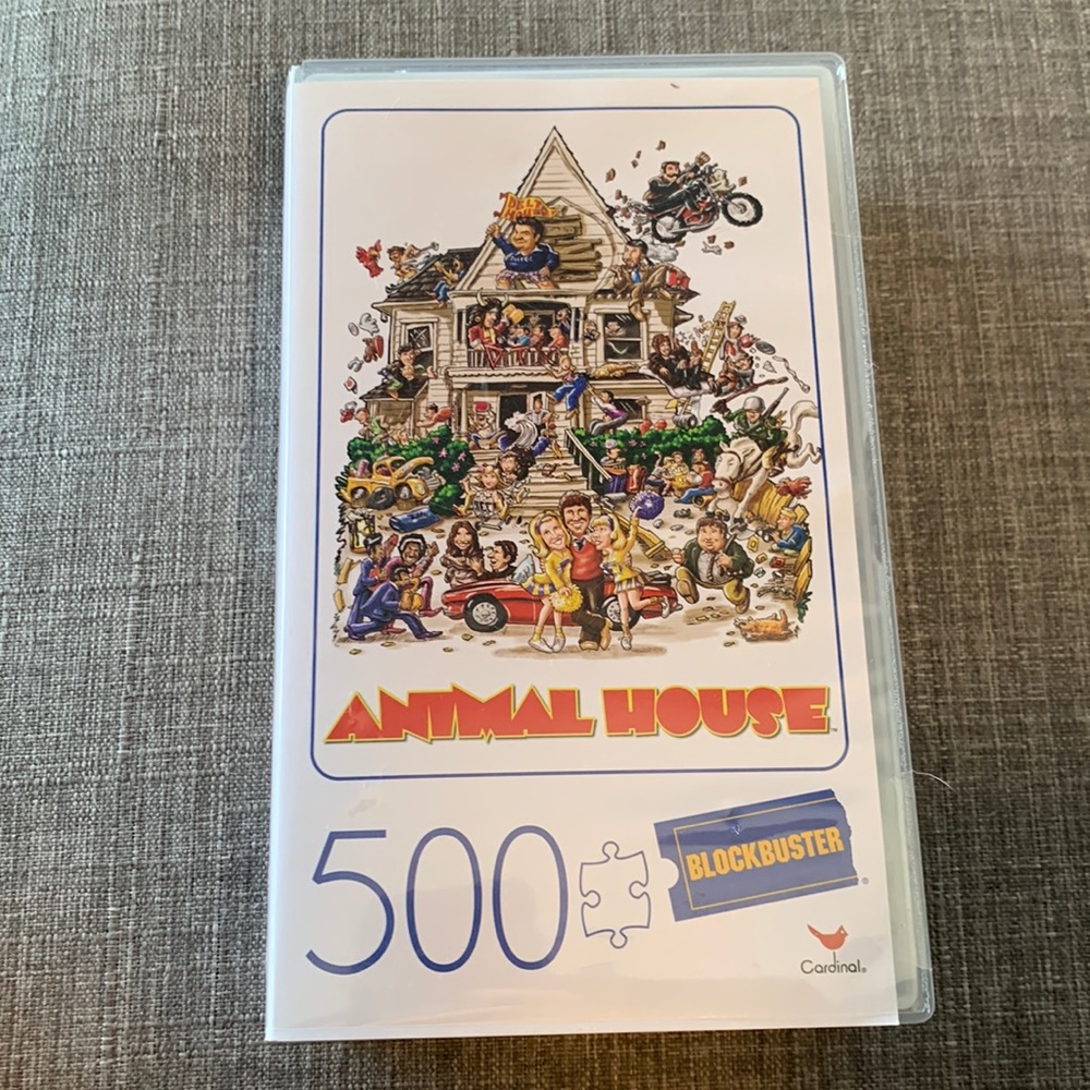Blockbuster Animal House 500 piece puzzle